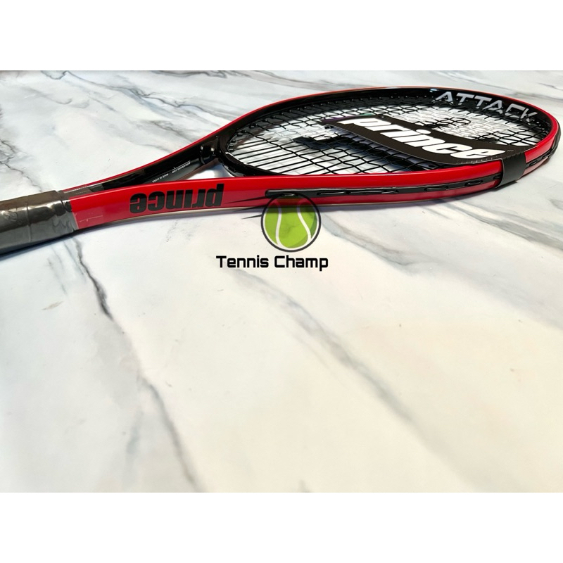 Jual Raket Tenis Prince Attack 27 Red Black/ Tennis Racket Prince 278gr ...