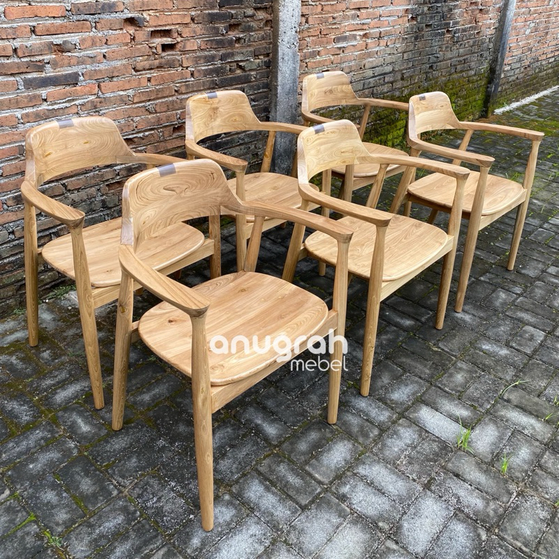 Jual Kursi Cafe Jati Hiroshima Cocok Untuk Teras Kursi Makan Shopee
