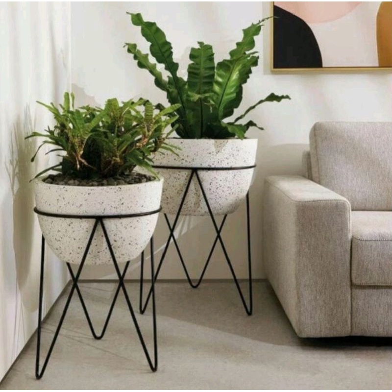 Jual Bergaransi/Standing Pot Bunga/Rak Bunga Besi/Alas Rak Pot Bunga ...