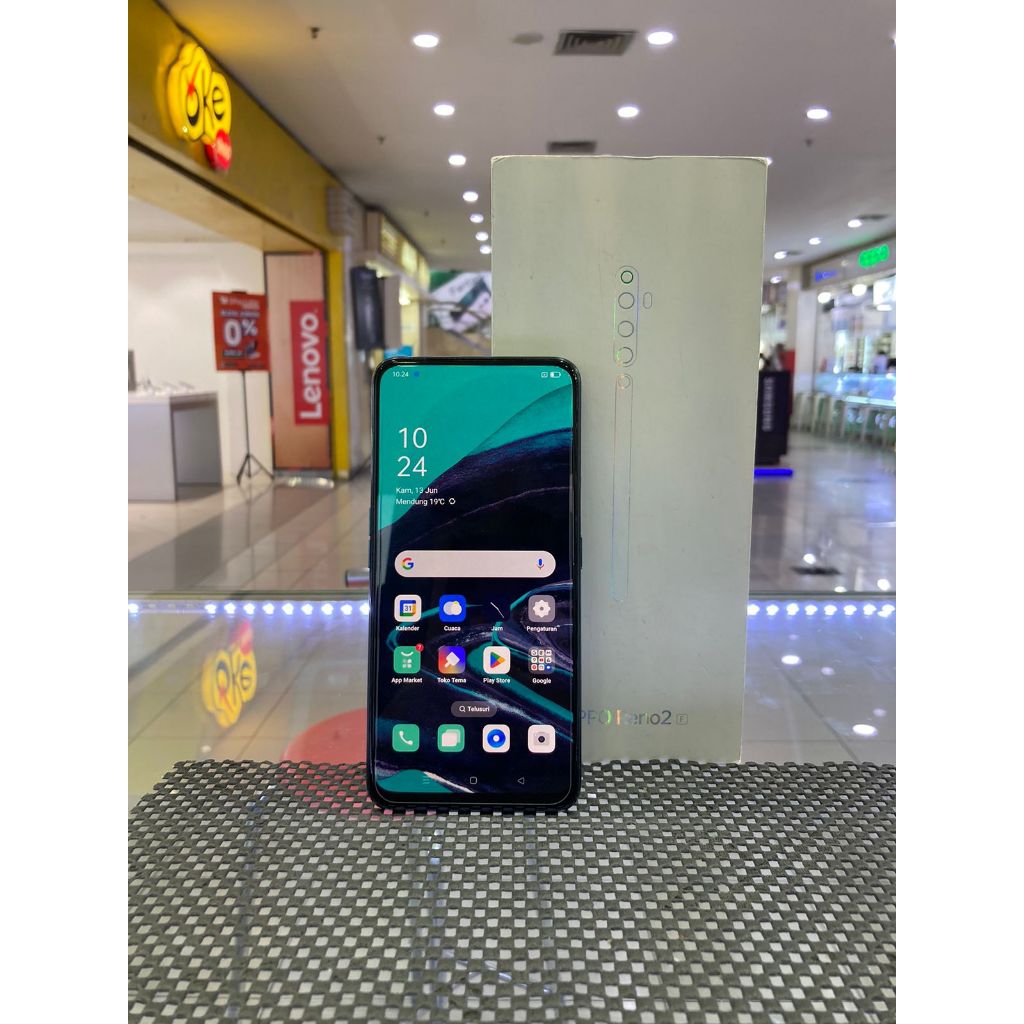 Jual OPPO RENO 2F RENO2F 8/128GB SECOND SEKEN BEKAS RAM 8 INTERNAL 128 ...