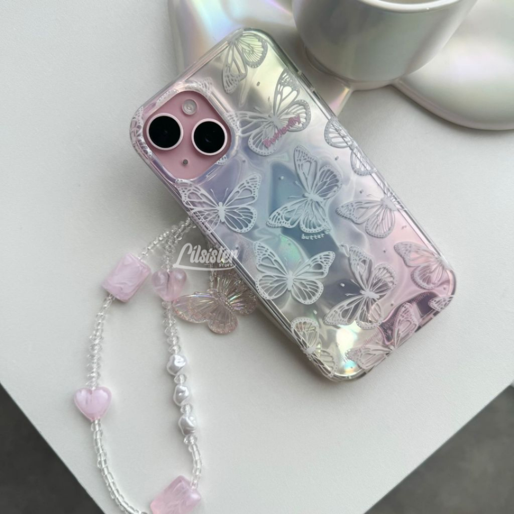 Jual [LAST STOCK] Fantasy Butterfly Premium Shell Case with Phone ...