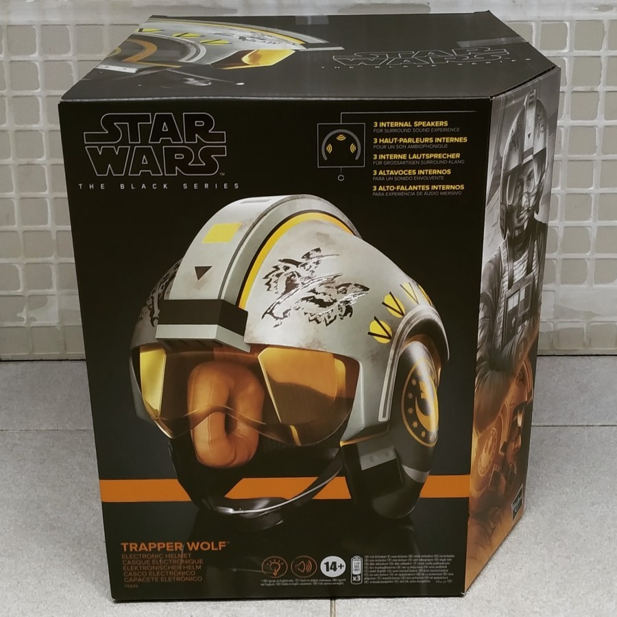 STAR WARS - Casque de Trapper Wolf - Casque électronique Black series
