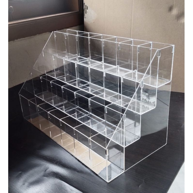 Jual akrylik rak pulpen. 4 tingkat | Shopee Indonesia