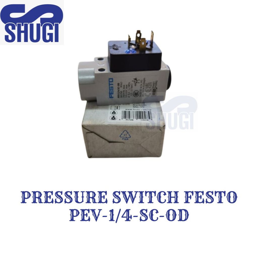 Jual PRESSURE SWITCH FESTO PEV-1/4-SC-OD | Shopee Indonesia