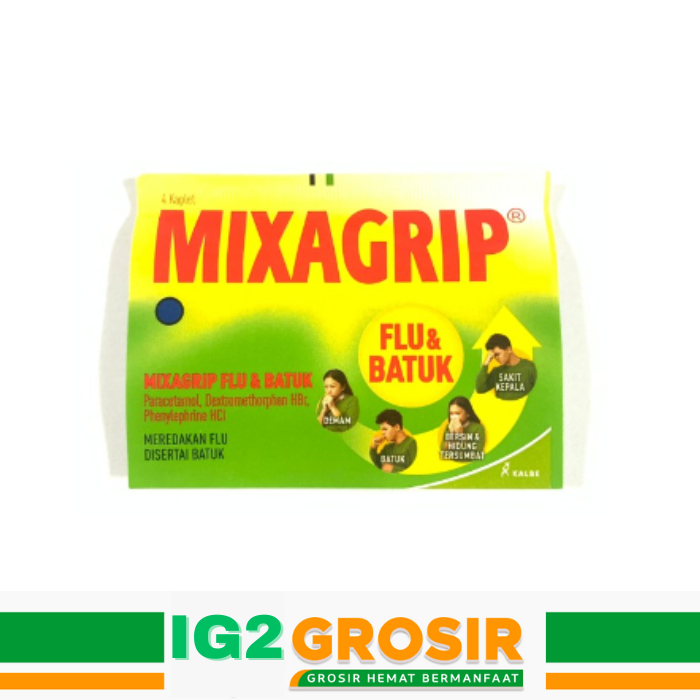 Jual Mixagrip Obat Sakit Flu & Batuk | Shopee Indonesia