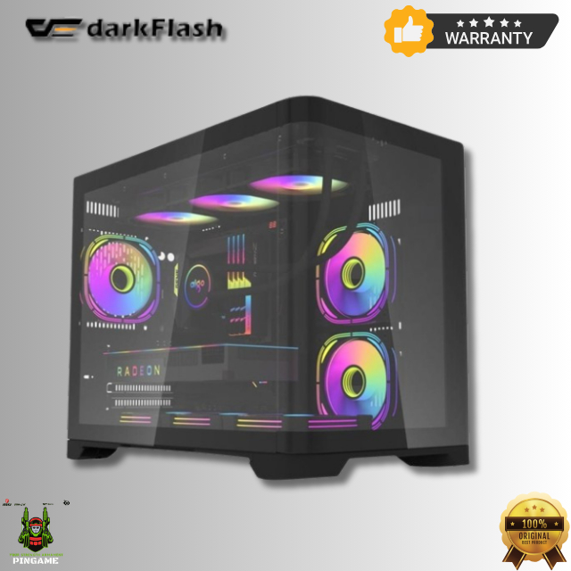 Jual PC CASING DARKFLASH AIGO ARC1 mATX/ITX | Shopee Indonesia