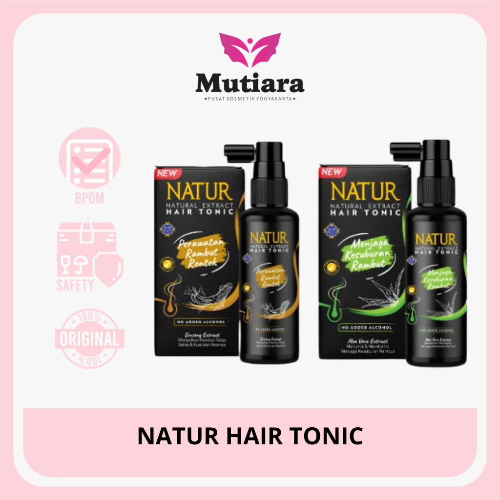Jual NATUR HAIR TONIC 90ML | Shopee Indonesia
