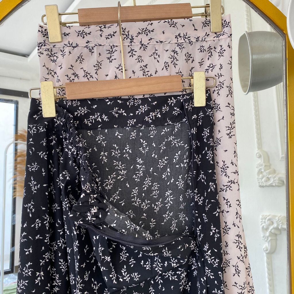 Jual ROK DAISY - ROK FLORAL SKIRT MOTIF BUNGA AESTHETIC / FLORA SKIRT ...