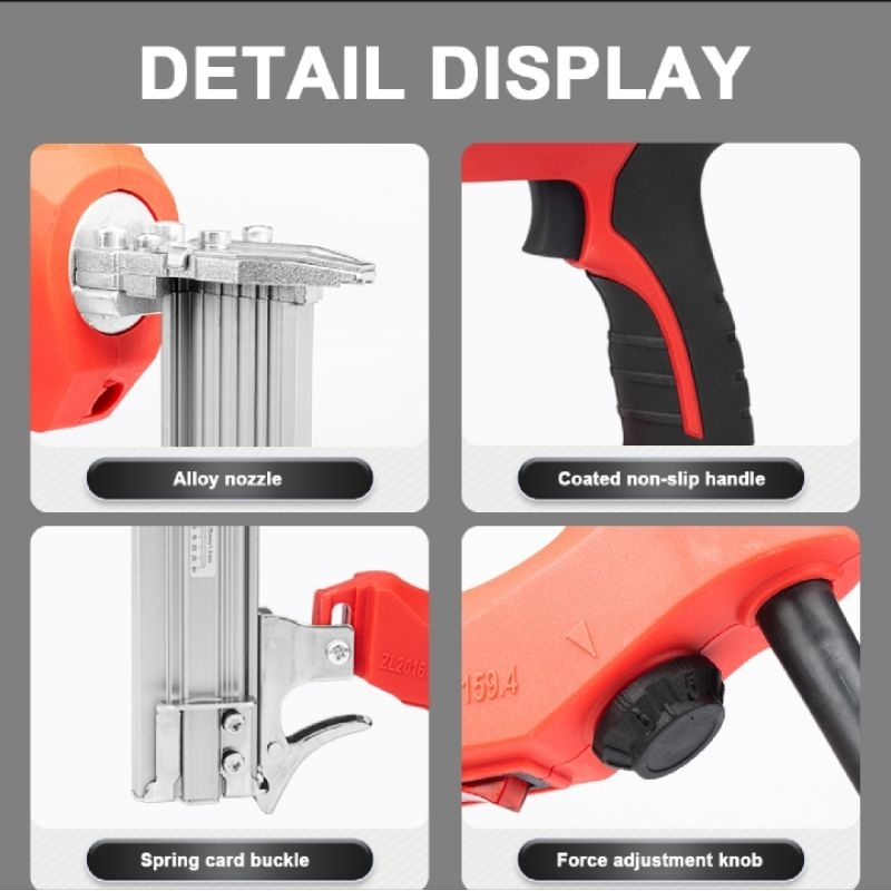 Jual JLD Mesin Paku Tembak Listrik Stapler J-WR02 Kayu Staples Electric ...