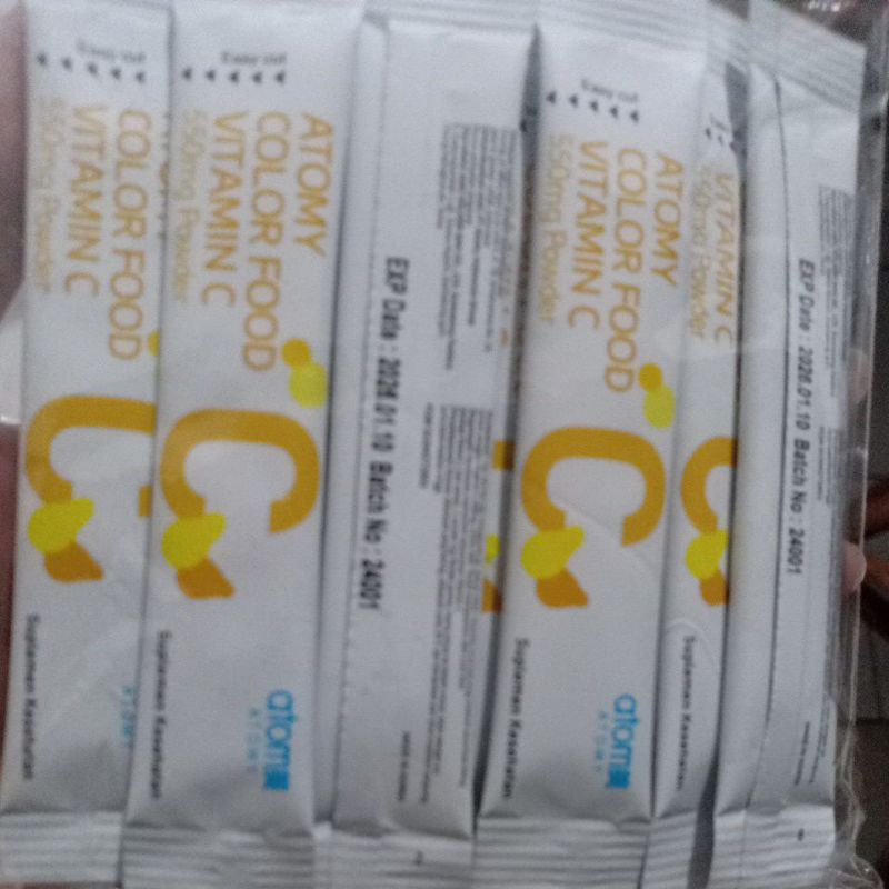 Jual vitamin C 550mg eceran 30 sachet | Shopee Indonesia