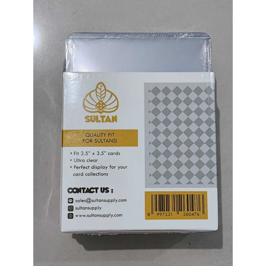 Jual Sultan 35 pt Clear Premium Toploader 3x4 | Shopee Indonesia