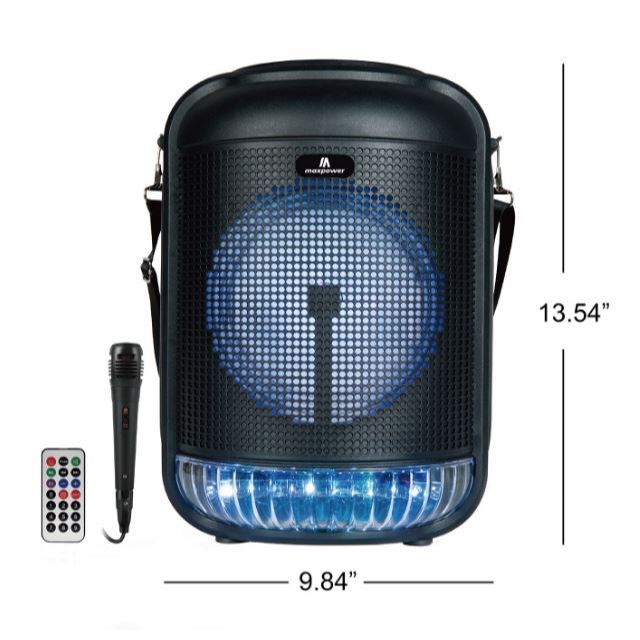 Jual Speaker spiker wireless bluetooth QS 4001 portable 8 inch | Shopee ...