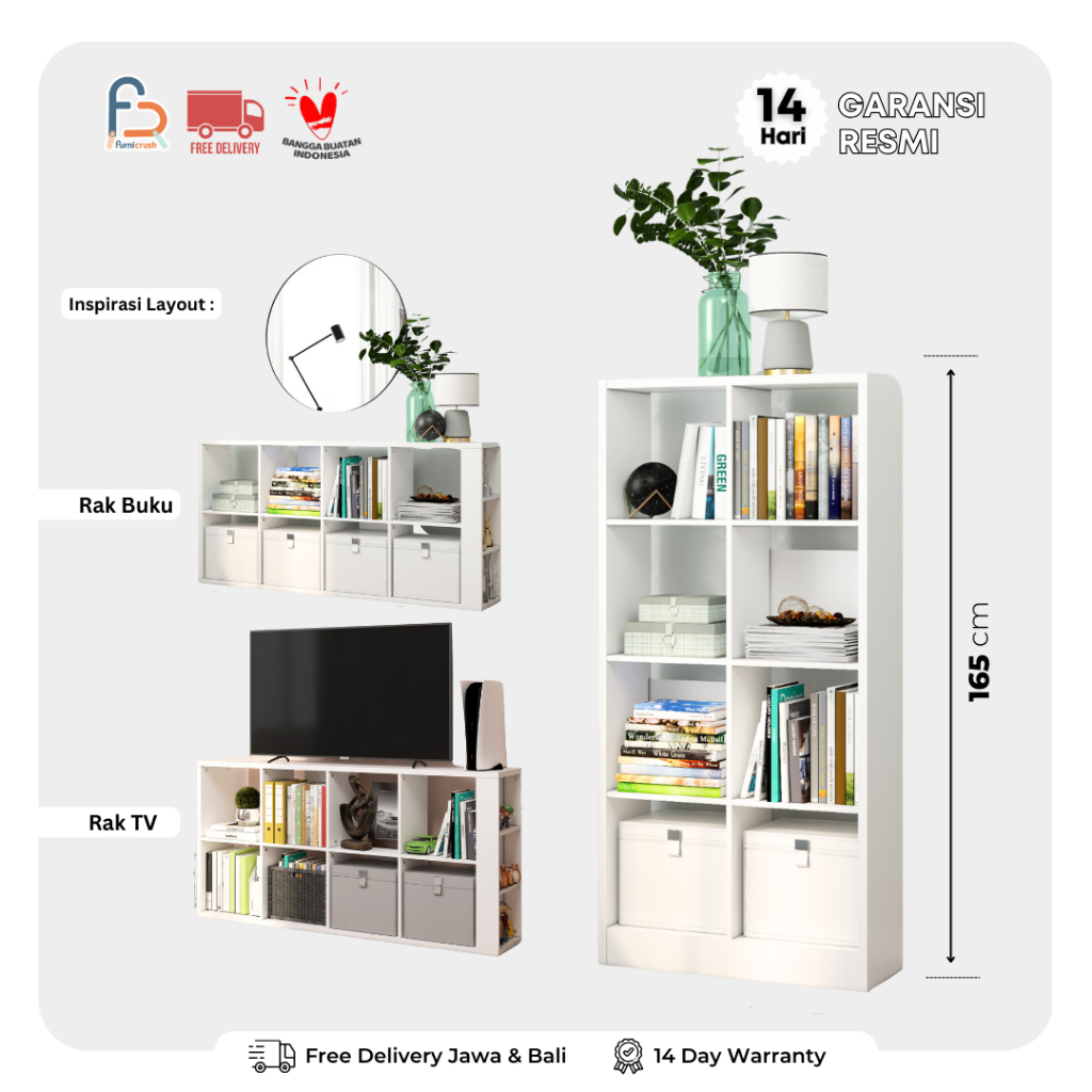 Jual Furnicrush Rak Multifungsi/ Lemari Serbaguna / Rak Serbaguna ...
