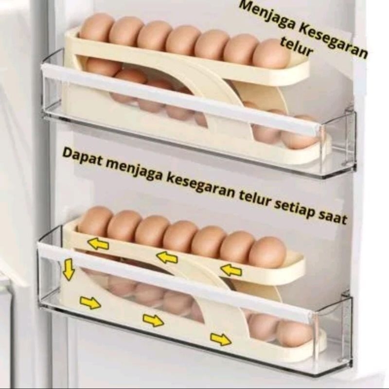 Jual Rak Telur Tingkat / Egg Tray / Tempat Penyimpanan Telur Minimalis ...