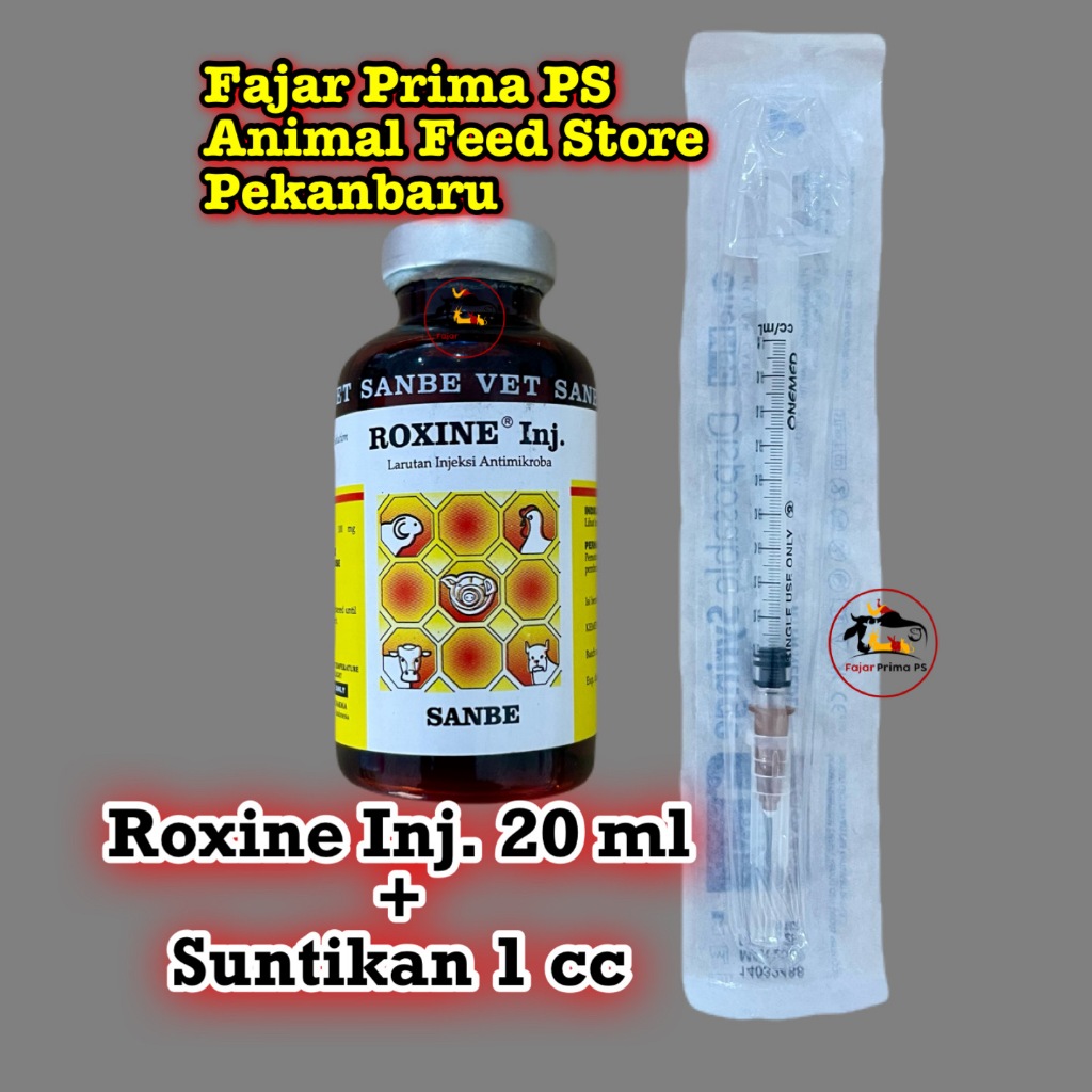 Jual Roxine Inj 20 ml Obat untuk Hewan dan Ternak | Shopee Indonesia