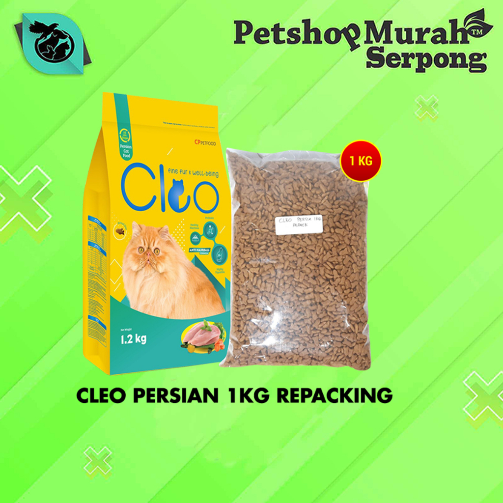 Jual Cat Food CLEO repacking 1 kg makanan kucing repack | Shopee Indonesia