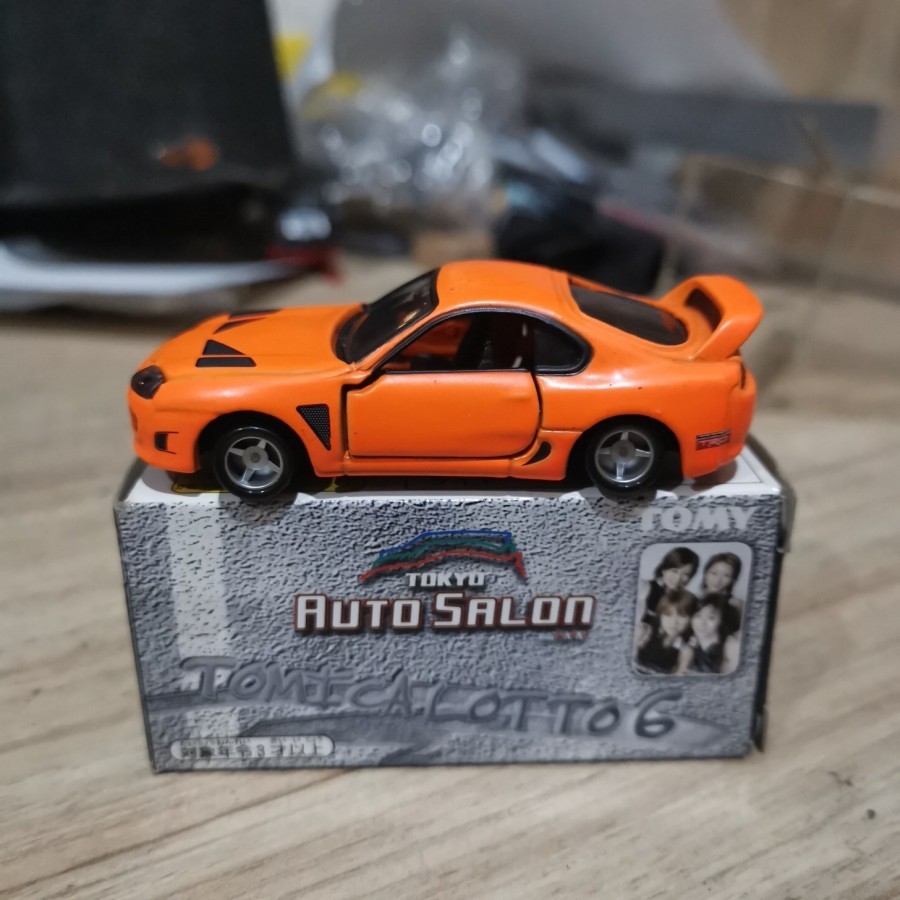 Jual Tomica Tokyo Auto Salon Toyota Supra Orange Lotto 6