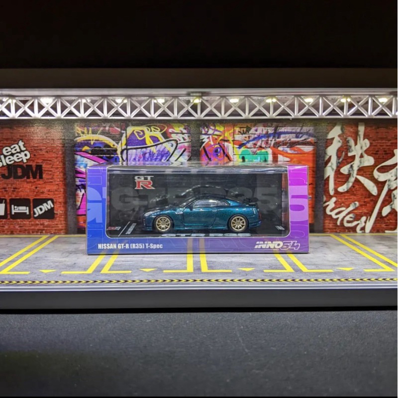 Jual INNO64 Nissan GTR R35 T Spec Midnight Purple | Shopee Indonesia