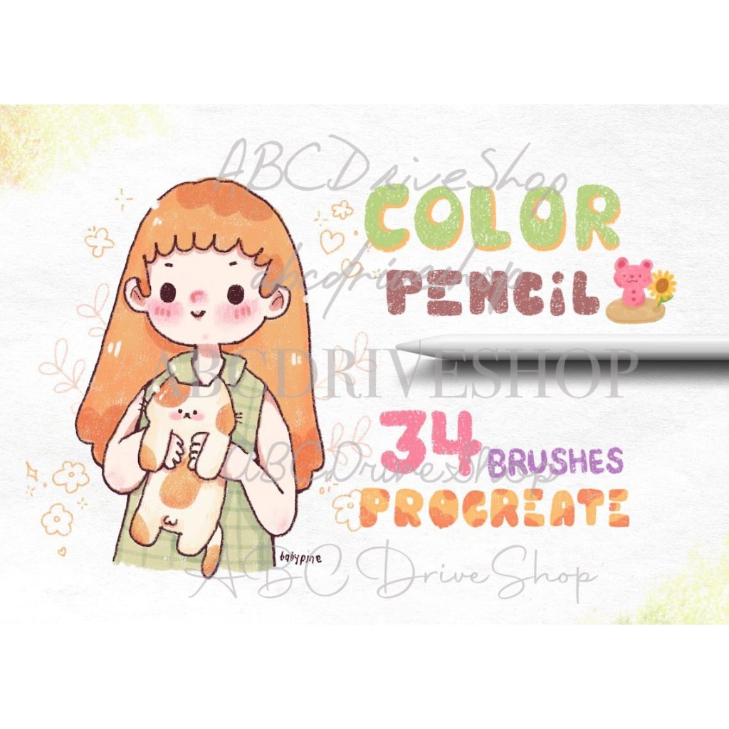 Jual Procreate Brush - Colored Pencil Texture | Shopee Indonesia