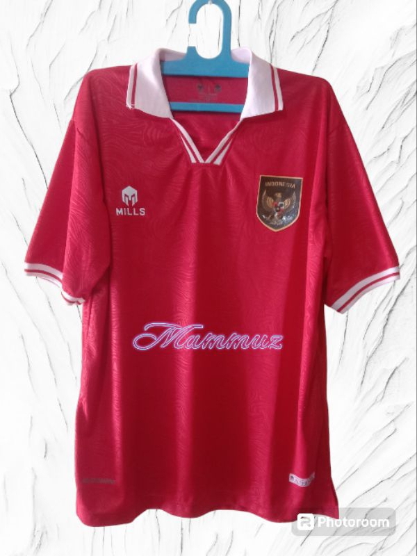 Jual Jersey Mills Timnas Indonesia Embos Topo | Shopee Indonesia