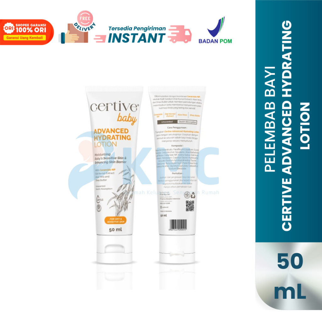 Jual Certive Baby Mini Advanced Hydrating Lotion 50ml | Shopee Indonesia