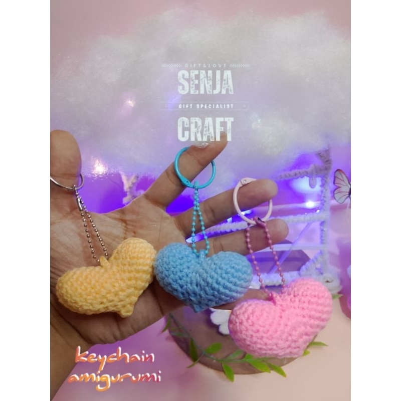 Jual gantungan kunci rajutan keychain amigurumi rajutan handmade ...