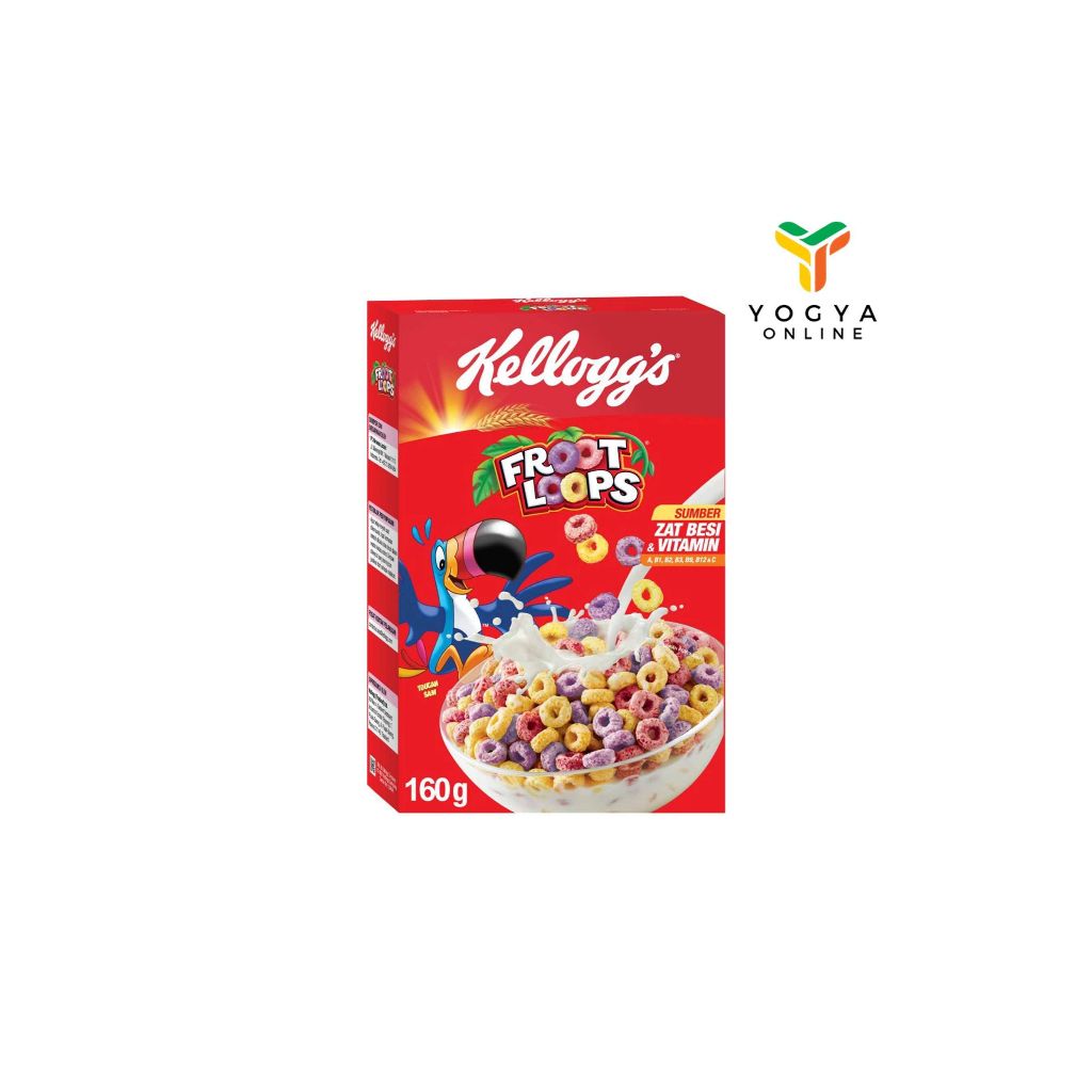 Jual Kelloggs Froot Loops 150 Gram Menu Sarapan | Shopee Indonesia