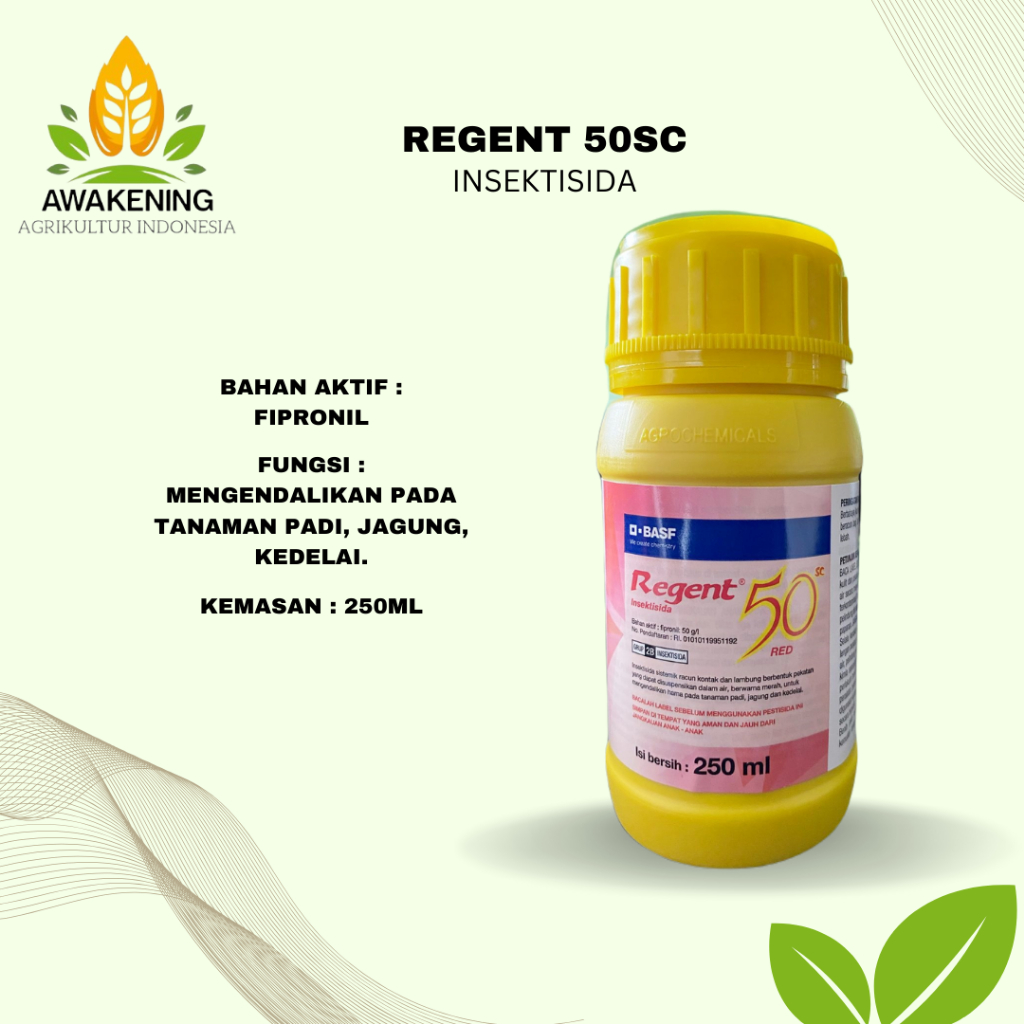 Jual REGENT 50SC 250ML RED INSEKTISIDA SISTEMIK | Shopee Indonesia