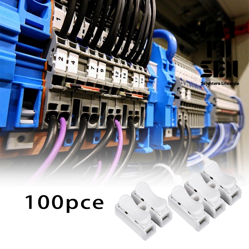 Jual 100pcs Kabel Terminal Kabel Listrik Wire Connector Stabil Nyaman ...