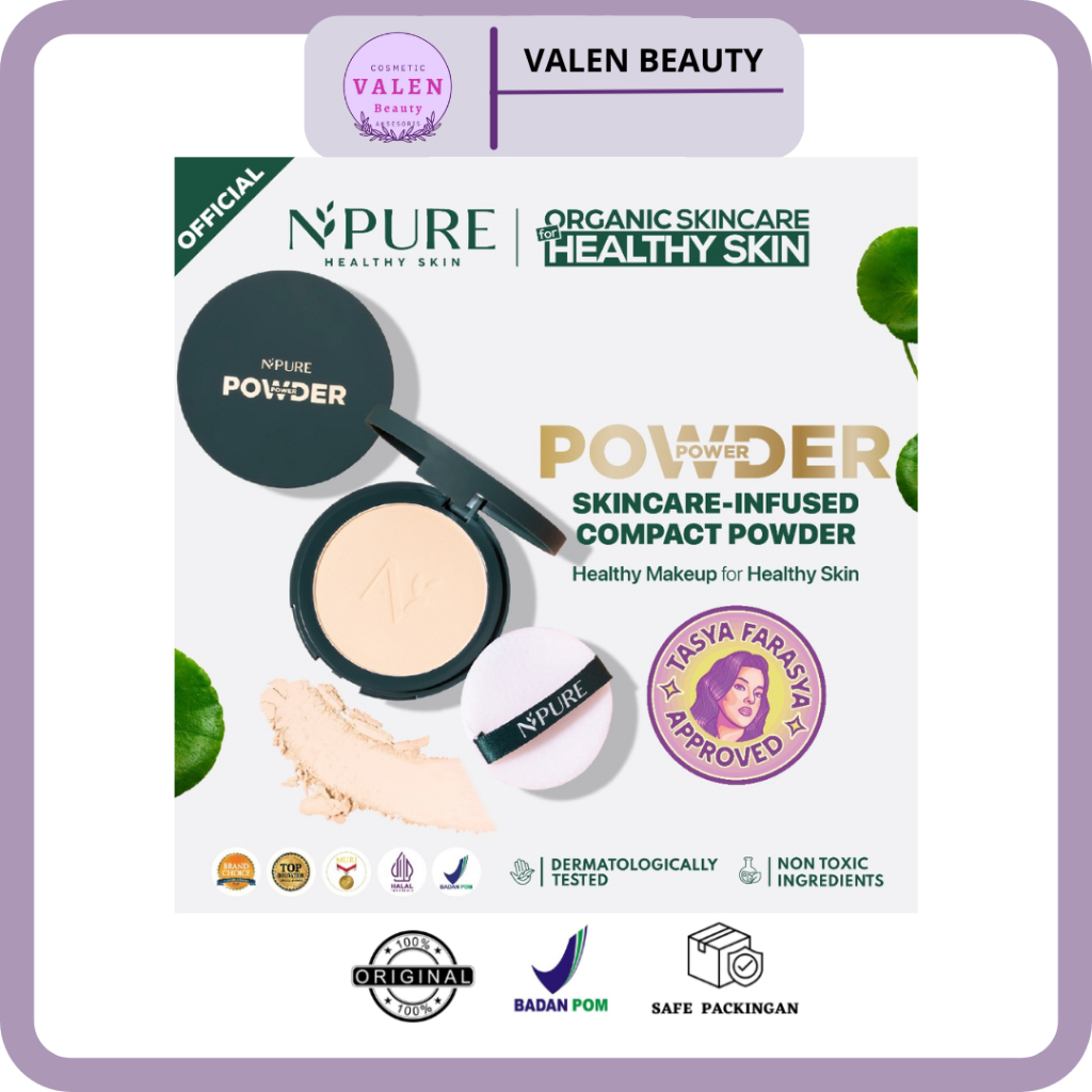 Jual NPURE ACNE POWER COVER Power Powder / Bedak Cover Jerawat / Powder ...
