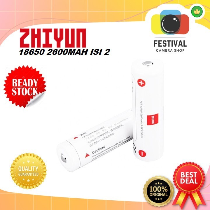 thumbnail image 2 of Kastar ZY1865 2600mAh Battery For Zhiyun-Tech CRANE 3 LAB WEEBILL-S WEEBILL LAB – 3.7V Li-Ion 2 of 5