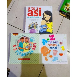 ( PROMO BUKU MURAH ORIGINAL ) BUKU KESEHATAN / A - Z PERAWATAN BAYI / A - Z TIP BAYI CERDAS & SEHAT / A TO Z ASI & MENYUSUI / PARENTING / KESEHATAN ANAK / BEST SELLER / KESEHATAN KELUARGA /
