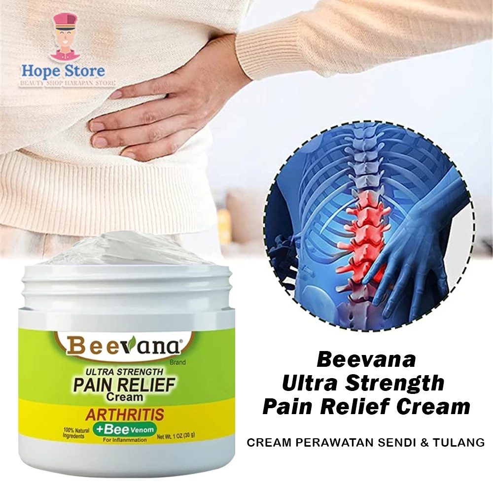 Beevana Krim Tulang Pereda Sakit Nyeri Sendi Lumbar 30g | AutoStock