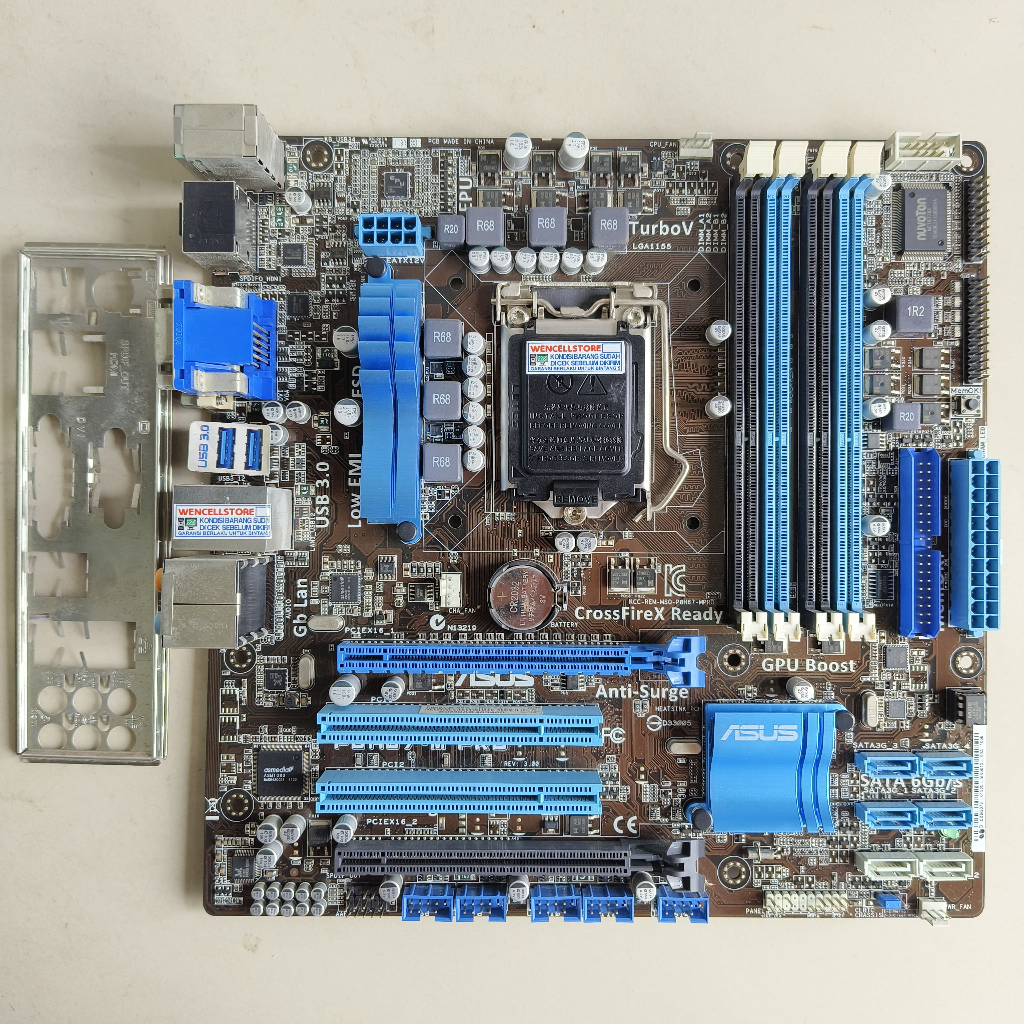 Jual MOTHERBOARD ASUS P8H67-M PRO LGA 1155 GEN2 & GEN3 | Shopee Indonesia