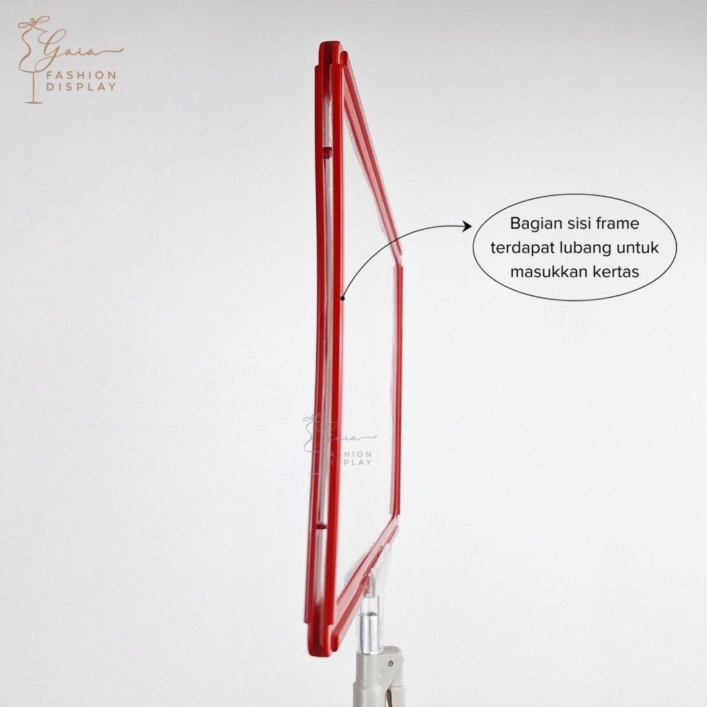 Jual Standing Promo A4 Dan A5 Papan Promo A5 Frame Display Harga Frame ...