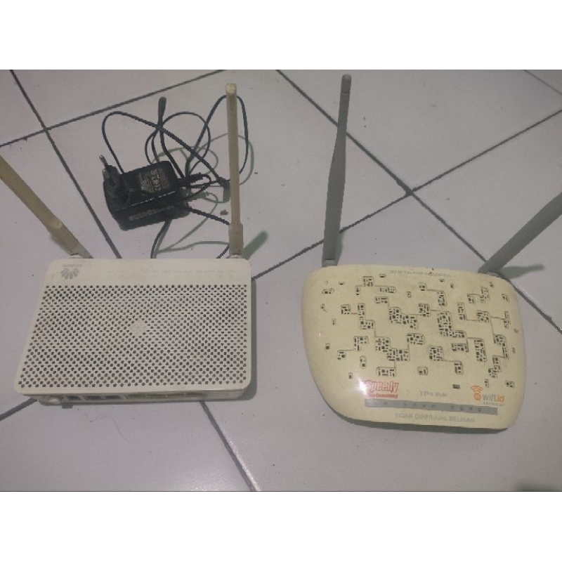 Jual Router Modem ONT HUAWAI + TPLink ADSL ADAPTOR 1 pcs | Shopee Indonesia