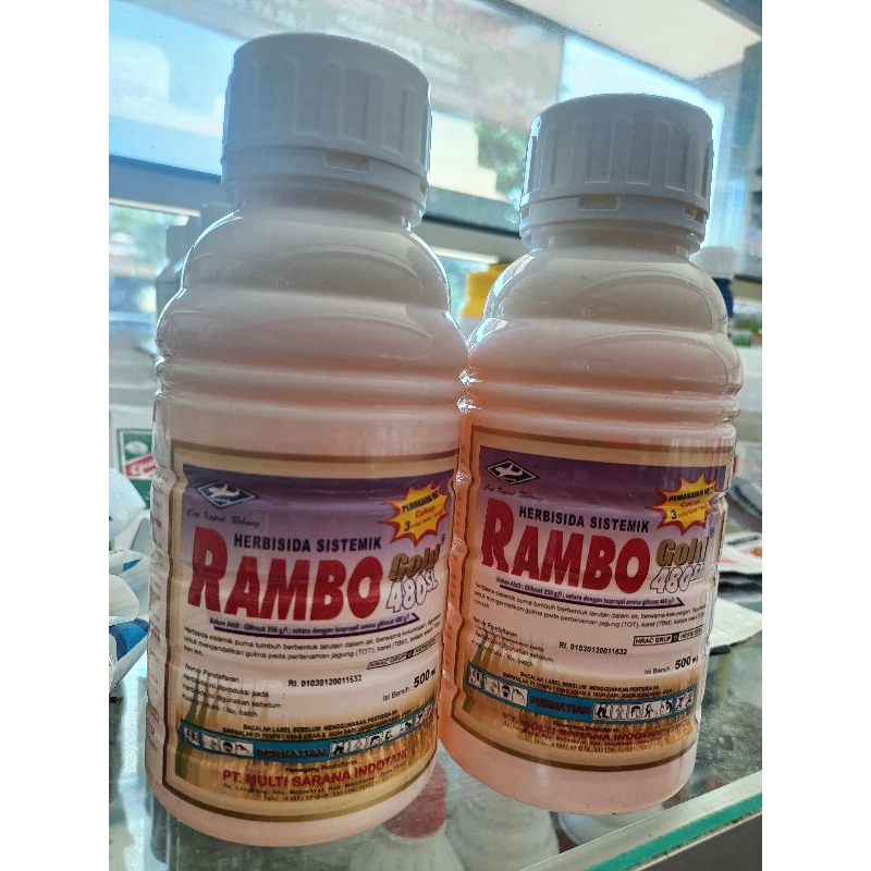 Jual Herbisida Rambo Gold 480SL 500ml | Shopee Indonesia