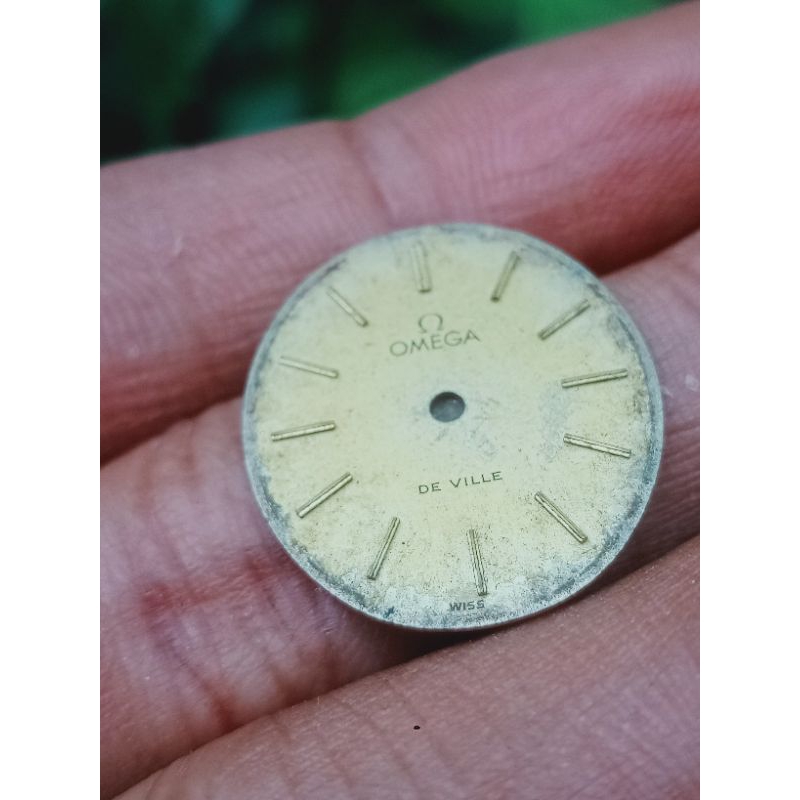 Jual Part jam tangan Plat dial OMEGA swiss asli copotan jam | Shopee ...