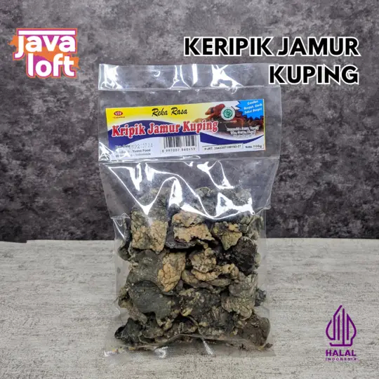 Jual Keripik Jamur Kuping Cemilan Jamur Crispy Khas Wonosobo Enak Dan