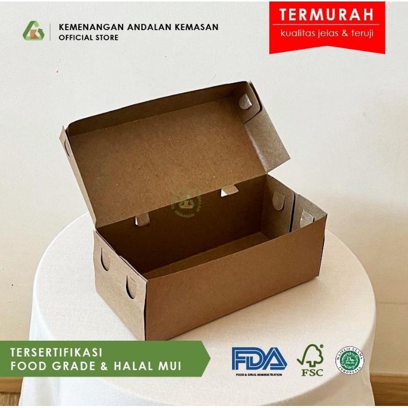 Jual Dus Roti Bakar / Box Roti Bakar / Kotak Roti P21,L9,5 T7,8 / Box ...