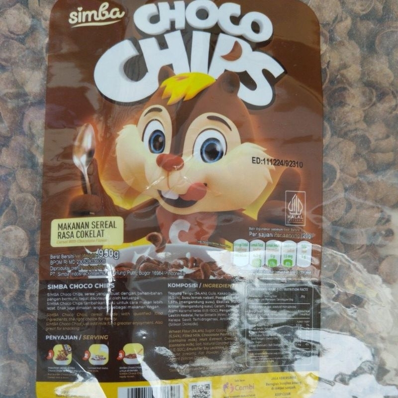 Jual Simba Chocochips 950gr Kemasan Besar, Simba Bulky Kemasan Jumbo ...