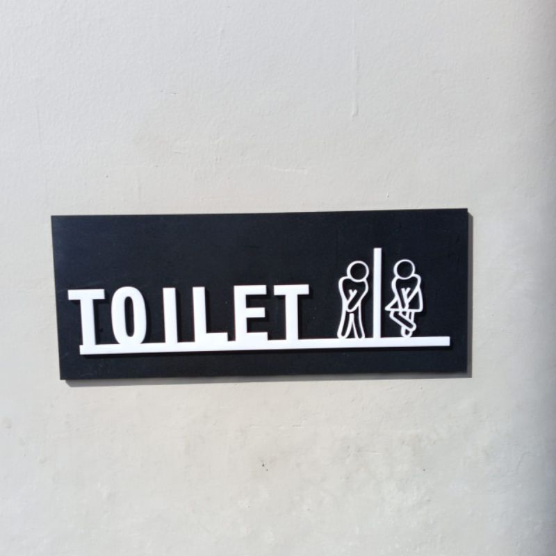 Jual Signage Toilet - Acrylic Tanda Toilet - Acrylic Timbul Tanda ...