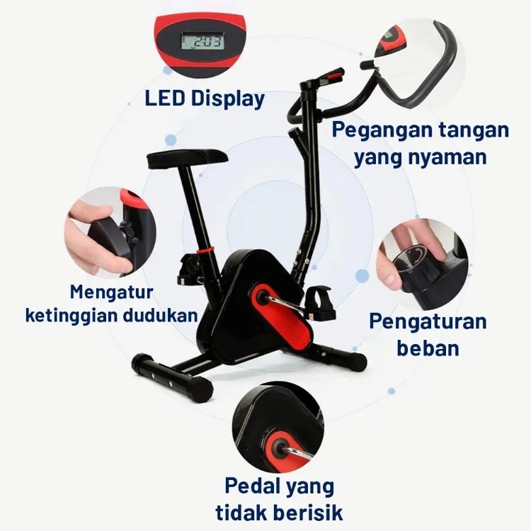 Jual Dtg Terbaru Sepeda Statis Spinning Bike Alat Olahraga Fitness Cardio Spin Bike Shopee