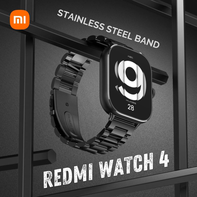 Jual Tali Strap Rantai Stainless Premium Redmi Watch 4 | Shopee Indonesia