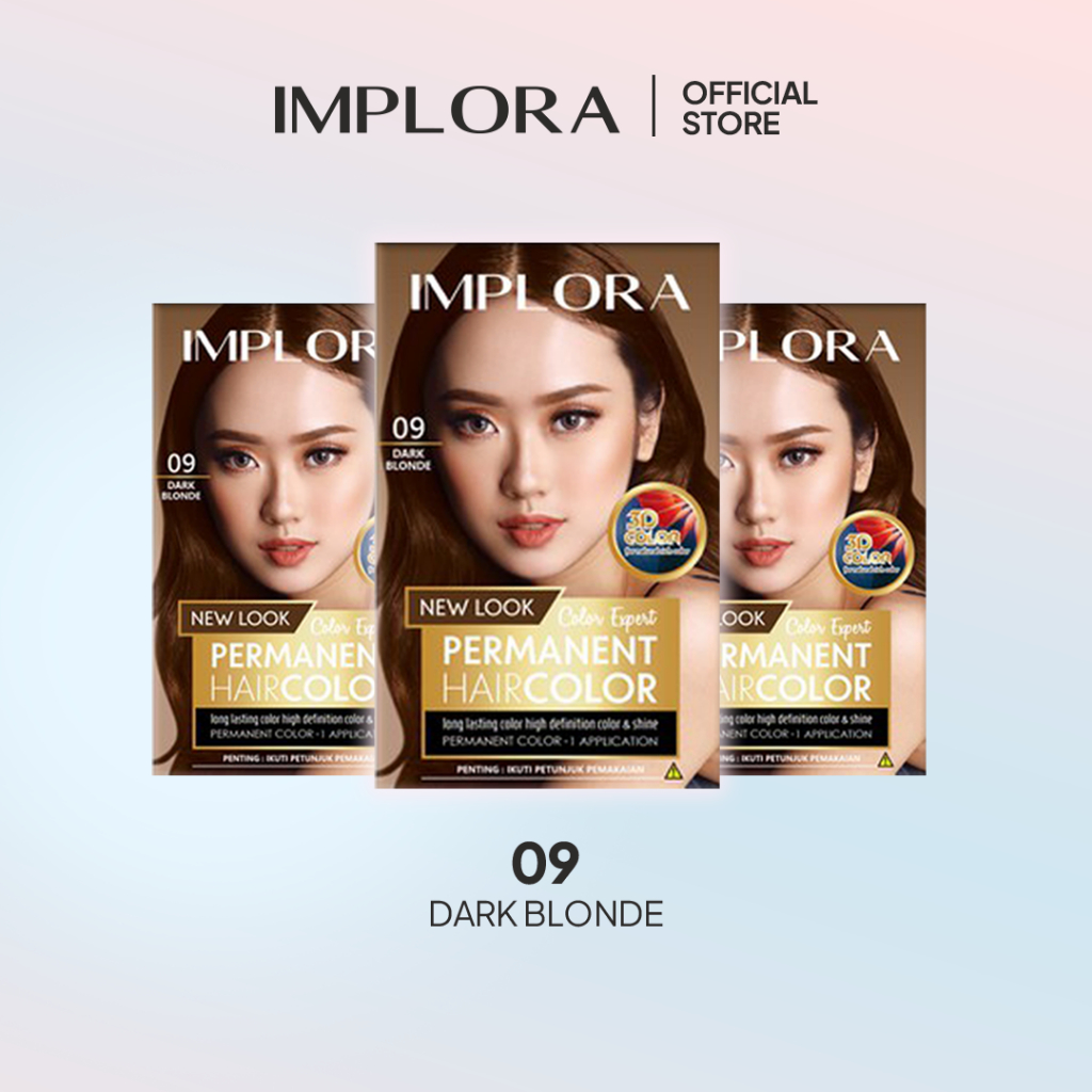 Jual [3 PCS] Implora Permanent Hair Color | Shopee Indonesia
