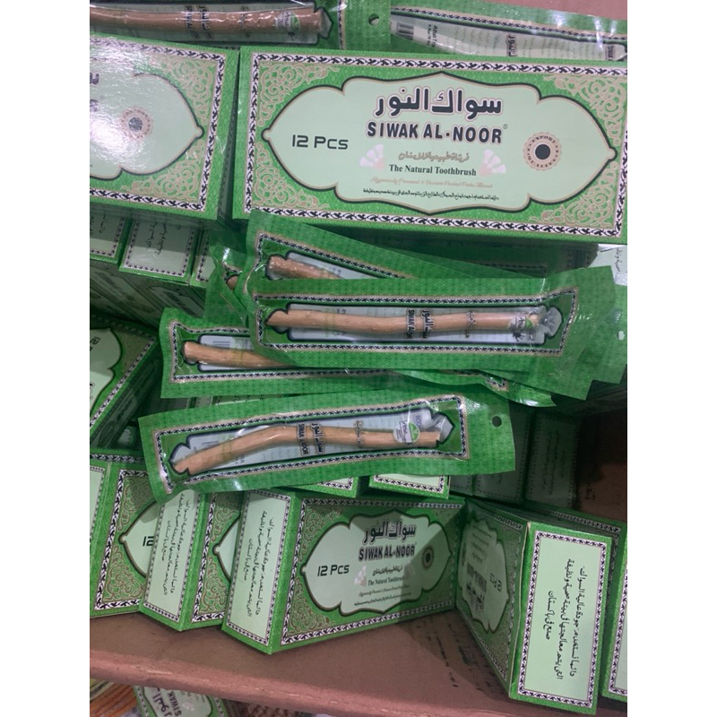 Jual siwak Al fazal 6inch 60pcs / 5lusin 5 box kecil | Shopee Indonesia
