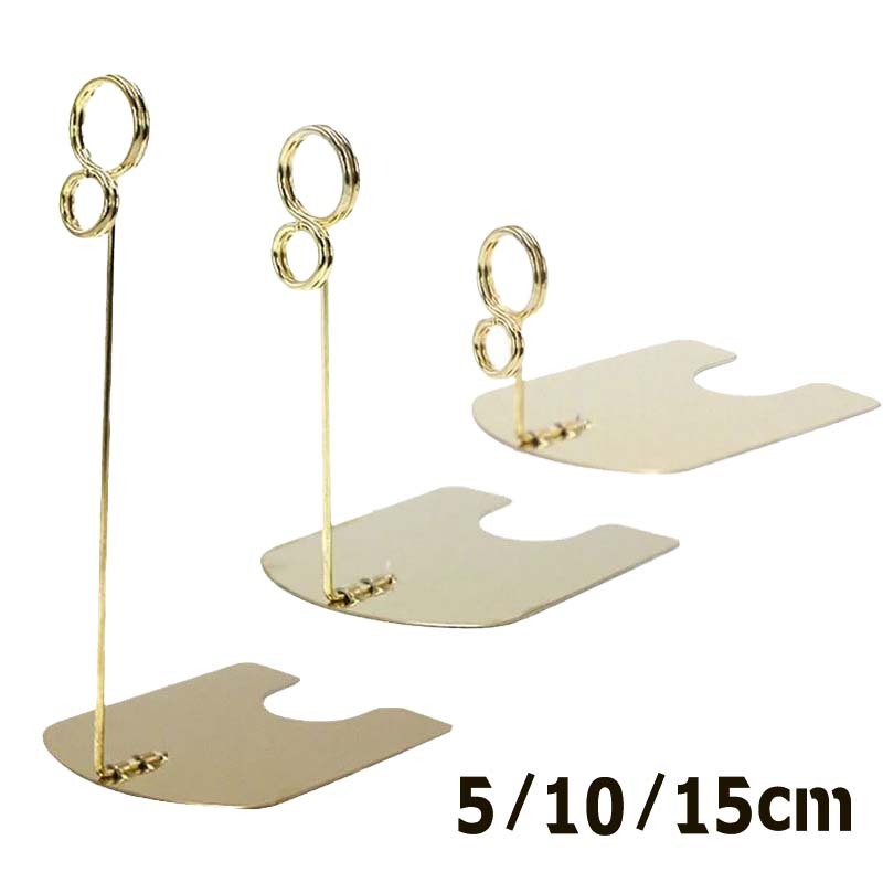 Jual Stand Card Holder Basi Penjepit Foto Menu Display Price Tag Stand ...