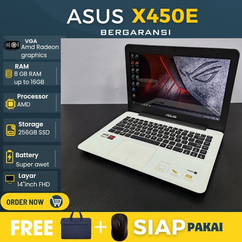 Jual laptop asus amd e1 Harga Terbaik & Termurah November 2025