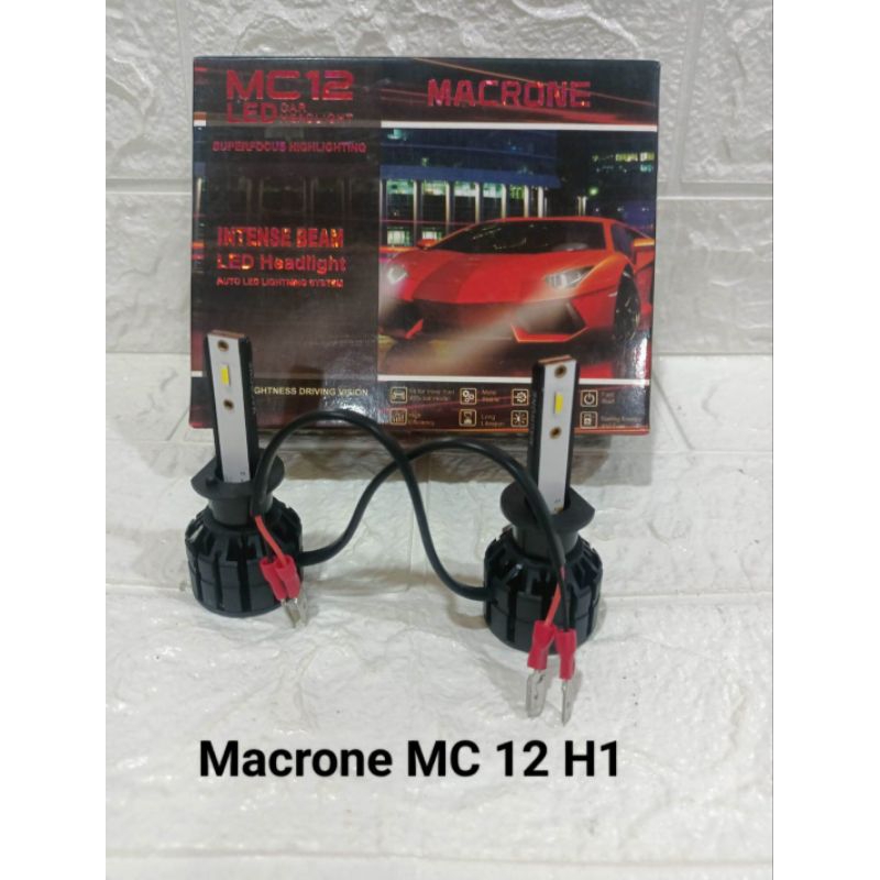 Jual Lampu mobil turbo LED MC 12 MACRONE | Shopee Indonesia