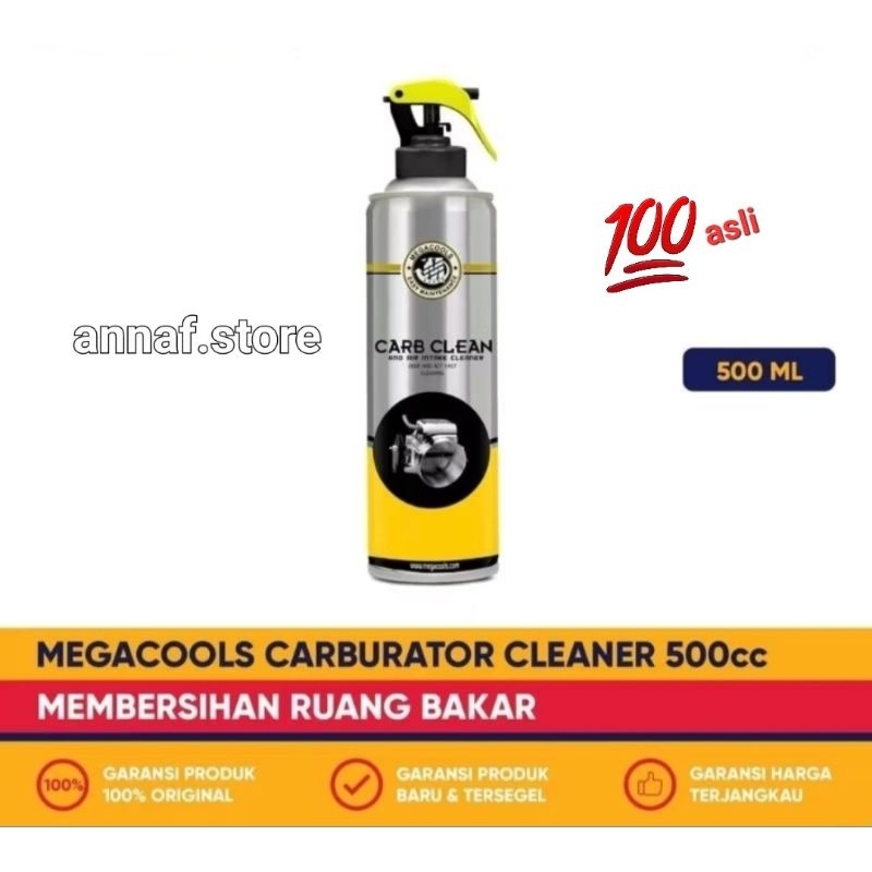 Jual megacools carbu cleaner megacool 500 ml asli | Shopee Indonesia